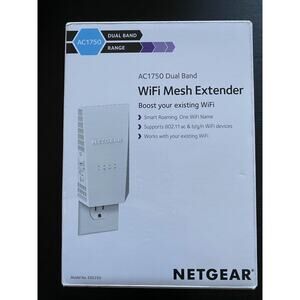 Netgear AC1750 Dual Band WiFi Mesh Extender (New, Open Box)